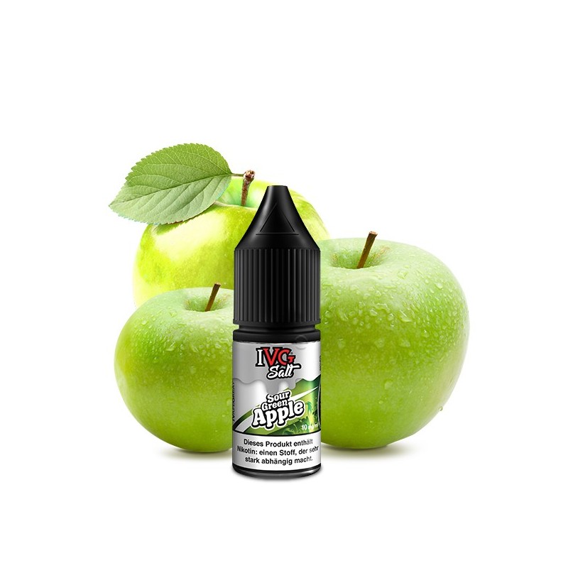 IVG Sour Green Apple Nikotinsalz Liquid 10 ml