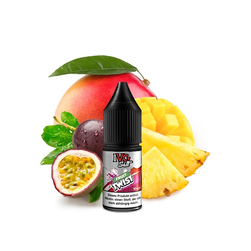 IVG Fruit Twist Nikotinsalz Liquid 10 ml