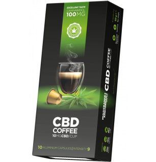 Multitrance CBD-Kaffeekapseln (10 mg CBD) – Karton (10 Schachteln)