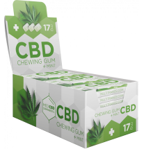 Multitrance MediCBD Mint CBD Kaugummi (17mg CBD), 24 Schachteln im Dis