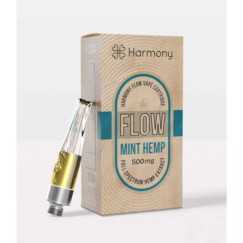 Harmony Flow CBD Vape Kartusche Minze Hanf