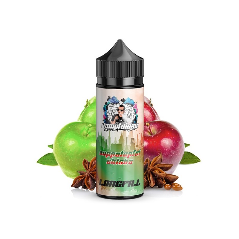 DAMPFDIDAS Doppelapfel Shisha Aroma 10ml