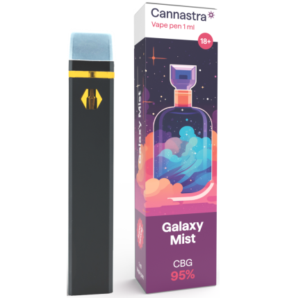 Cannastra Cannastra CBG Einweg-Vape-Pen Galaxy Mist, CBG 95 %, 1 ml