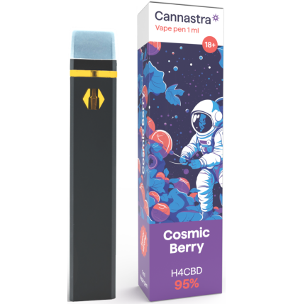 Cannastra Cannastra H4CBD Einweg-Vape-Pen Cosmic Berry, H4CBD 95 %, 1 