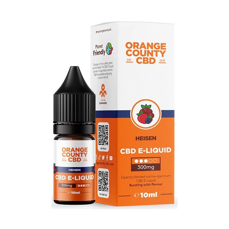 Orange County CBD E-Liquid Heisen, CBD 300 mg, 10 ml