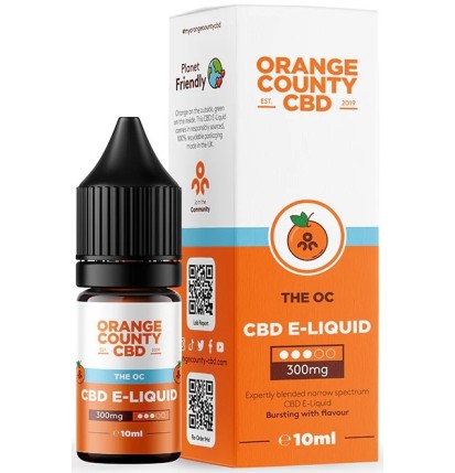 Orange County CBD E-Liquid The OC, CBD 300 mg, 10 ml