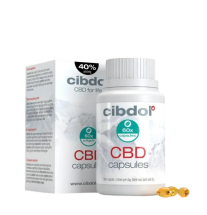 Cibdol Cibdol Gelkapseln 40 % CBD, 4000 mg CBD, 60 Kapseln