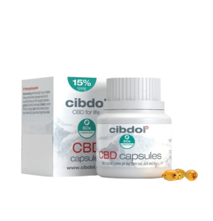 Cibdol Cibdol Gelkapseln 15 % CBD, 1500 mg CBD, 60 Kapseln