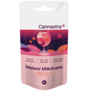 Cannastra Cannastra CBD Blüten Meteor Milkshake, CBD 20 %, 1 g – 100 g