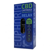 Euphoria Euphoria CBD-Kartusche Relax 300 mg, 0,5 ml