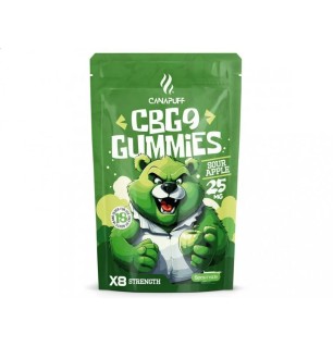 CanaPuff CanaPuff CBG9 Gummies Saurer Apfel, 5 Stück x 25 mg CBG9, 125