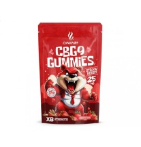 CanaPuff CanaPuff CBG9 Gummies Erdbeere, 5 Stück x 25 mg CBG9, 125 mg