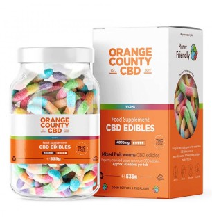 Orange County CBD Orange County CBD Gummies Worms, 70 Stück, 4800 mg C