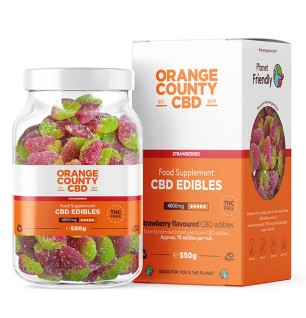 Orange County CBD Orange County CBD Gummies Erdbeeren, 70 Stück, 4800 