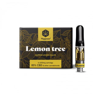 Happease Happease CBD-Kartusche Lemon Tree 600 mg, 85 % CBD