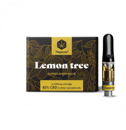 Happease CBD-Kartusche Lemon Tree 600 mg, 85 % CBD