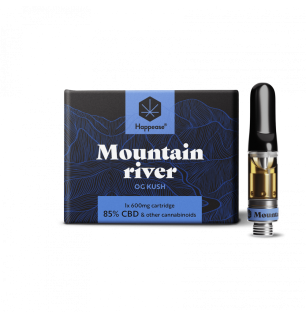 Happease Happease CBD-Kartusche Mountain River 600 mg, 85 % CBD