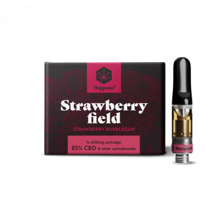 Happease CBD-Kartusche Strawberry Field 600 mg, 85 % CBD