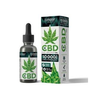 Euphoria Euphoria Vollspektrum-CBD-Öl, 30 ml, 10.000 mg