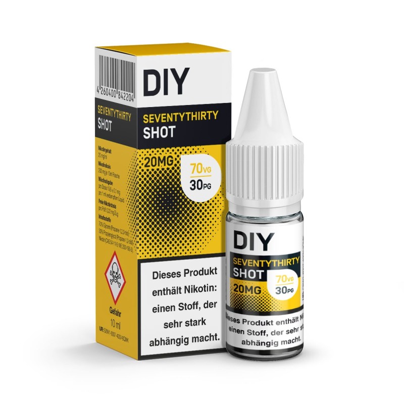 DIY Shot - Seventythirty (70VG/30PG) - 10ml - 20 mg/ml