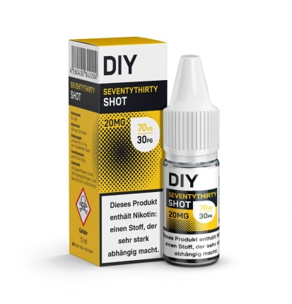 DIY Shot - Seventythirty (70VG/30PG) - 10ml - 20 mg/ml