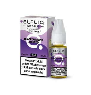 ELFLIQ ELFLIQ - Blackcurrant Aniseed - Nikotinsalz Liquid