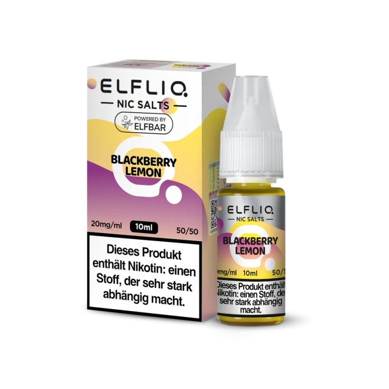 ELFLIQ - Blackberry Lemon - Nikotinsalz Liquid