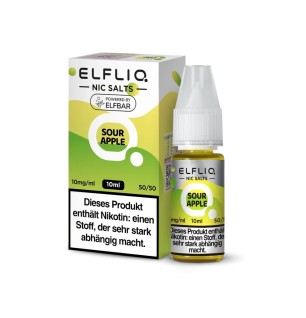 ELFLIQ ELFLIQ - Sour Apple - Nikotinsalz Liquid