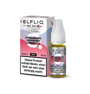 ELFLIQ ELFLIQ - Strawberry Raspberry Cherry Ice - Nikotinsalz Liquid