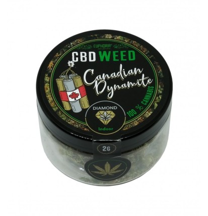 Euphoria CBD Flowers Diamond Canadian Dynamite 2 g