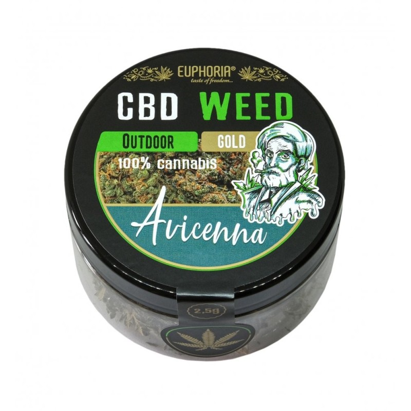 Euphoria CBD Blüten Gold Avicenna 2,5 g