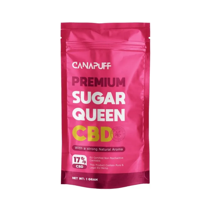 CanaPuff CBD Hanfblüte Sugar Queen, CBD 17 %, 1 g – 10 g