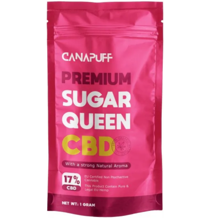 CanaPuff CBD Hanfblüte Sugar Queen, CBD 17 %, 1 g – 10 g