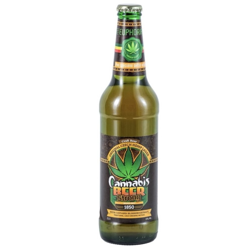 Euphoria Cannabis Bier Strong, 6%, 20 x 0,5l