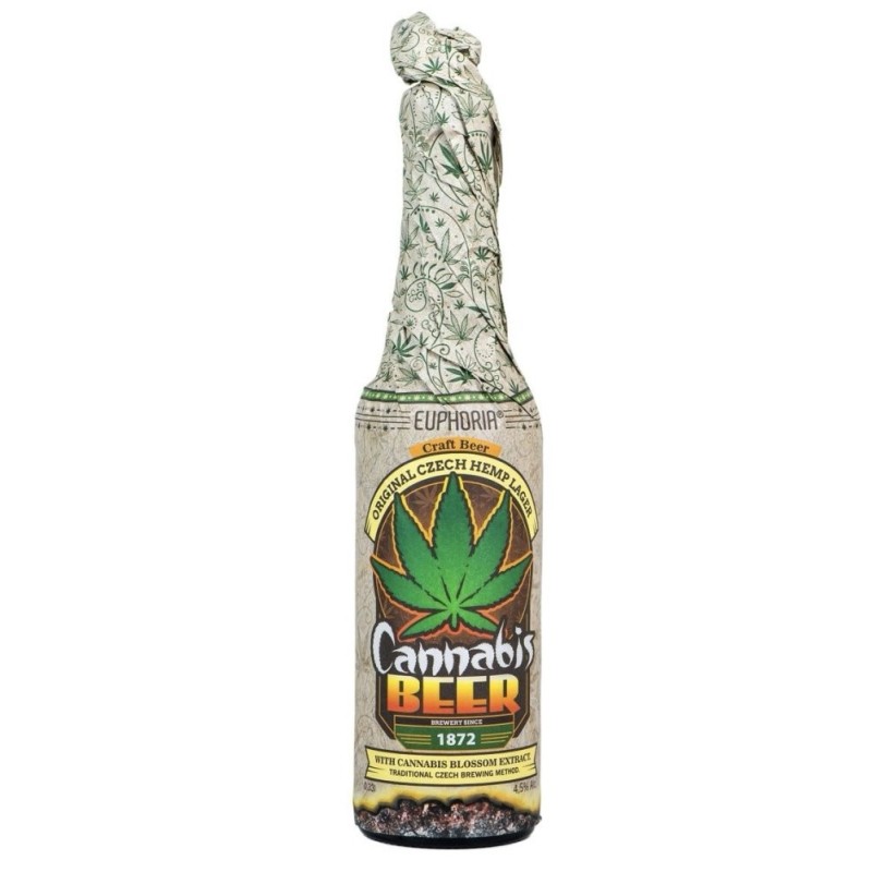 Euphoria Bier Cannabis Wrap, 4,5%, 24 x 0,33 l