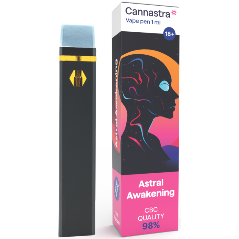 Cannastra CBC Einweg-Vape-Pen Astral Awakening, CBC 98 % Qualität, 1 ml