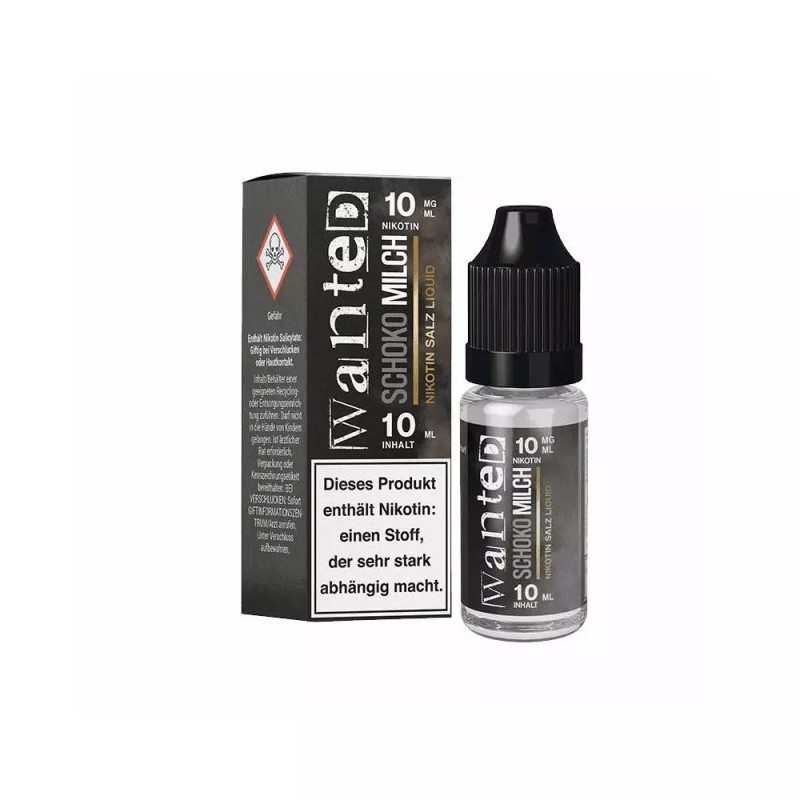 Wanted Overdosed Nikotinsalz Liquid 10ml - Schokomilch