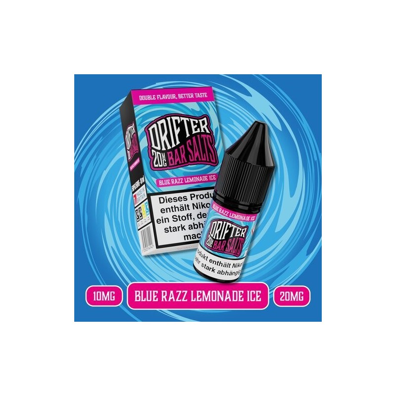 Drifter - Bar Salts - Blue Razz Lemonade - Nikotinsalz - 10ml