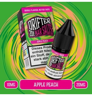 Drifter Drifter - Bar Salts - Apple Peach - Nikotinsalz - 10ml