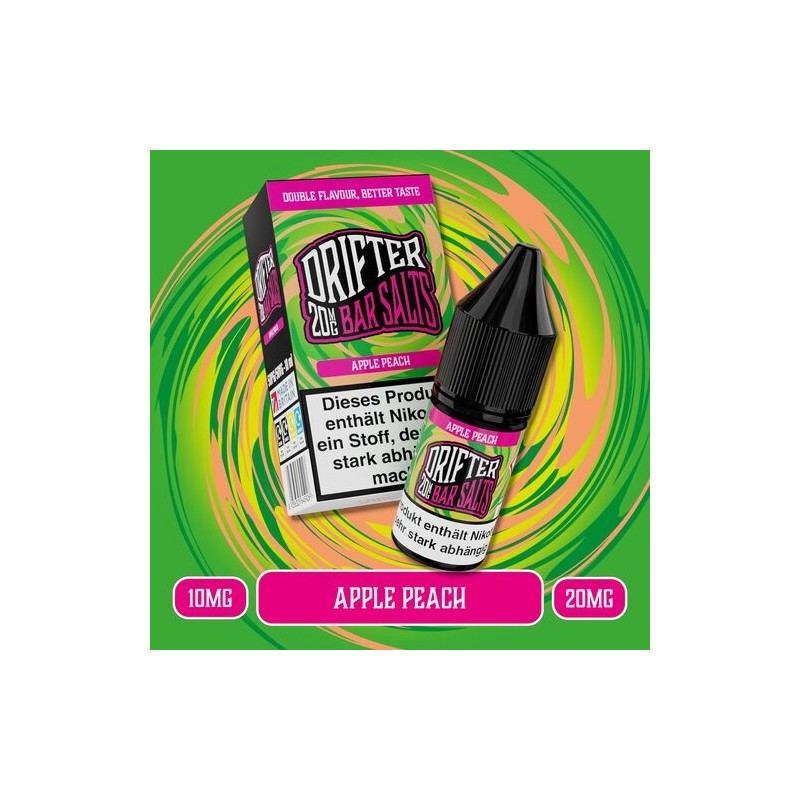 Drifter - Bar Salts - Apple Peach - Nikotinsalz - 10ml