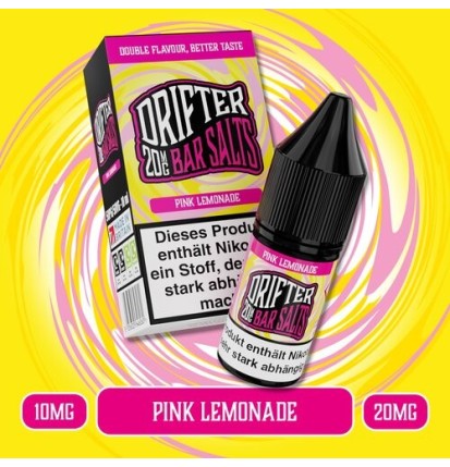 Drifter - Bar Salts - Pink Lemonade - Nikotinsalz - 10ml