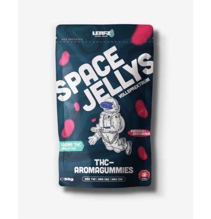 LEAFZ THC Spacejellies Vollspektrum | 100mg THC