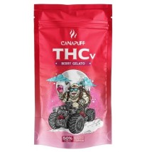 CanaPuff CanaPuff THCV-Blüte BERRY GELATO, THCV 50 %, 1 - 5 g