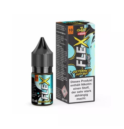 Revoltage Revoltage Flex Overdosed Nikotinsalz - Mint Gum 10ml