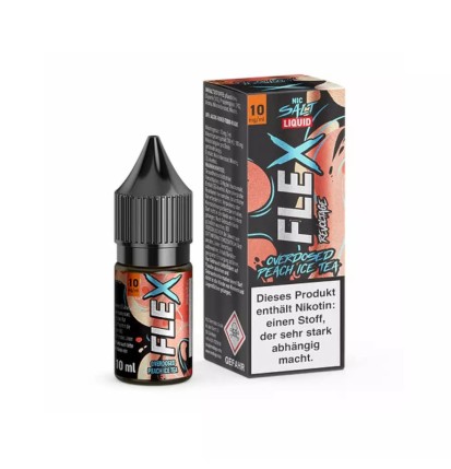 Revoltage Flex Overdosed Nikotinsalz - Peach Ice Tea 10ml