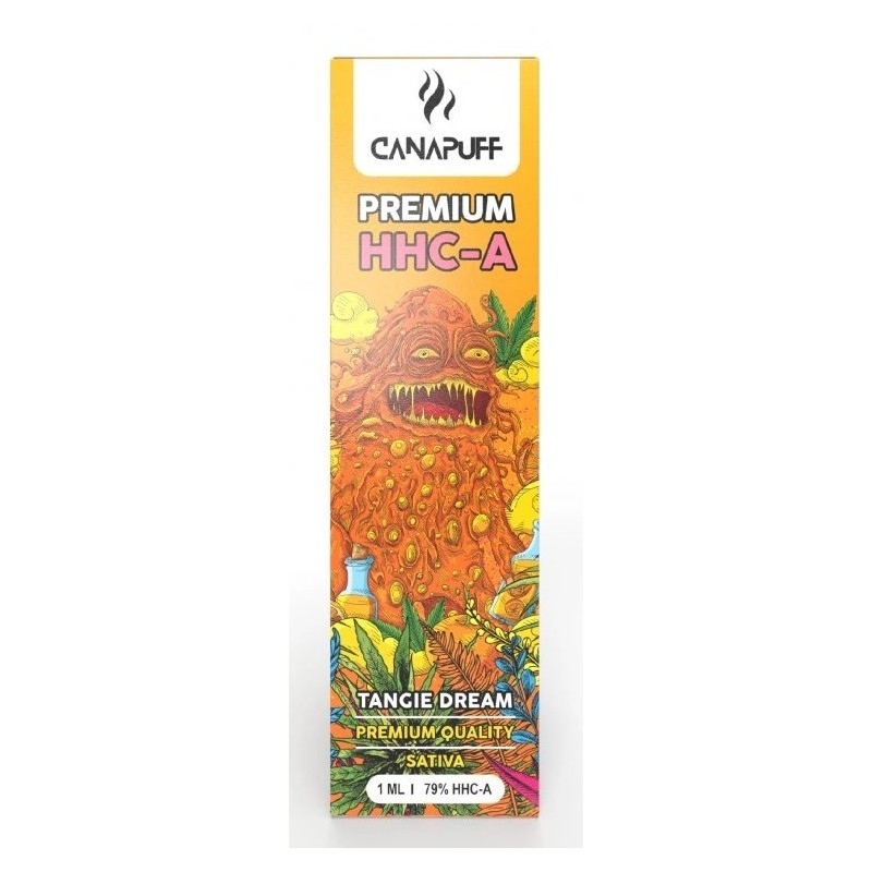 CanaPuff HHCA Einweg-Vape-Pen Tangie Dream, HHCA 79 %, 1 ml