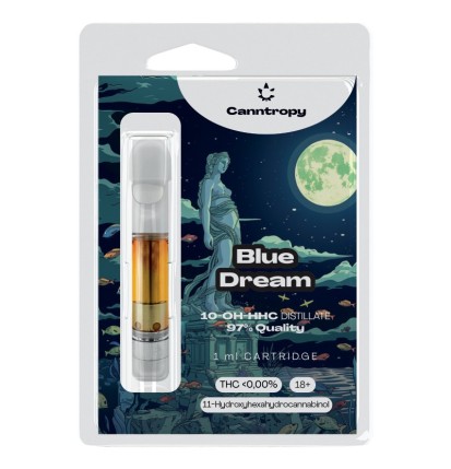 Canntropy 10-OH-HHC Kartusche Blue Dream, 10-OH-HHC 97% Qualität, 1 ml