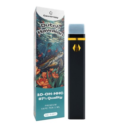 Canntropy Canntropy 10-OH-HHC Vape Pen Dutch Hawaian, 10-OH-HHC 97% Qu