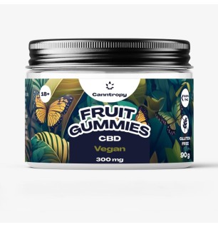 Canntropy Canntropy CBD Fruchtgummis Vegan, 30 Stück x 10 mg, 300 mg C