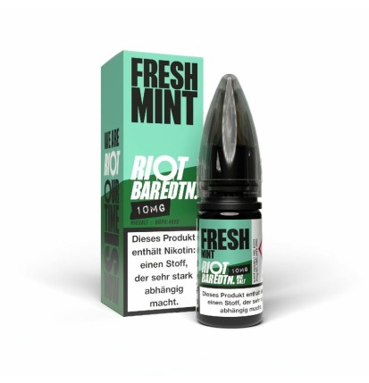 Riot Salt - BAR EDTN - Fresh Mint - Nikotinsalz - 10ml